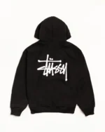 Basic Stussy Zip Up Hoodie Back