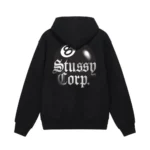 Crop 8 Ball Stussy Hoodie