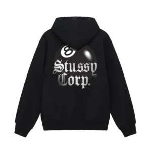 Crop 8 Ball Stussy Hoodie