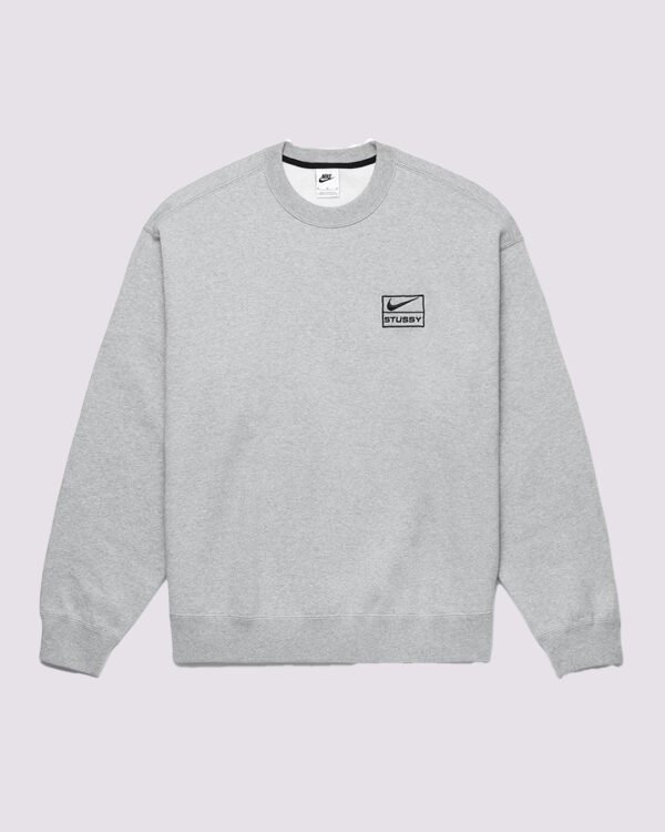 Nike Stussy Crew Grey