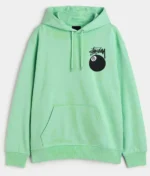 Stussy 8 Ball Hoodie Green