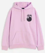 Stussy 8 Ball Hoodie Pink