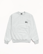 Stussy Basic Crew Ash Heather