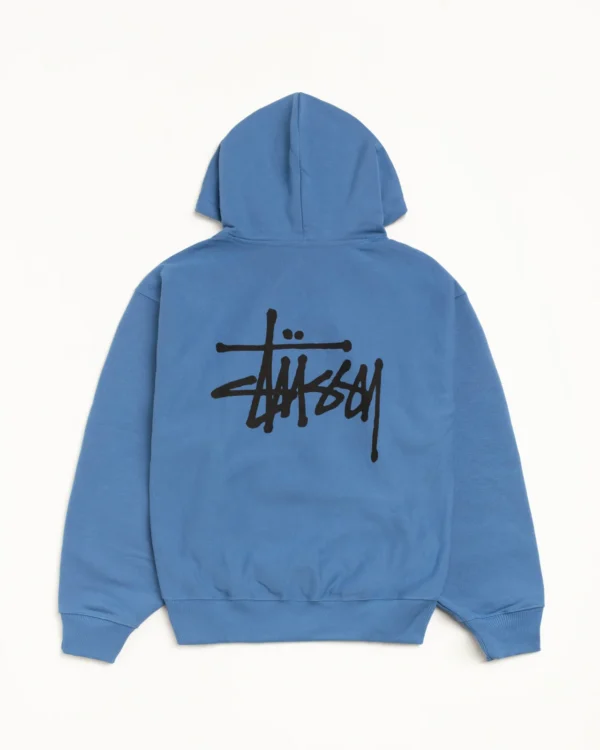 Stussy Basic Hoodie Blue