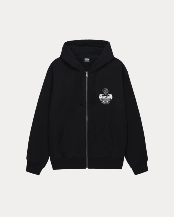Stussy Built To Last Zip Hoodie Front