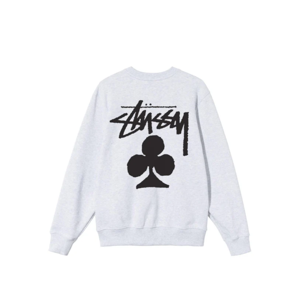 Stussy Club Crew Ash Heather