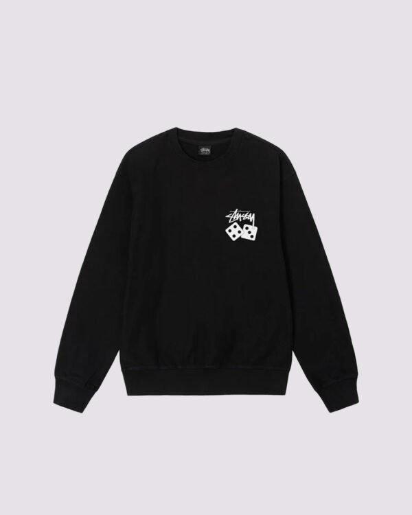 Stussy Dice Crew Front
