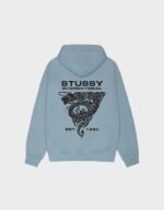 Stussy Dragon Hoodie Slate