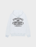 Stussy International Hoodie Ash Heather