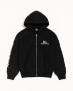 Stussy International Zip Up Hoodie Front