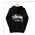 Stussy London Hoodie Black