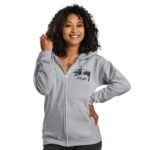 Stussy London Zip Hoodie Front Style
