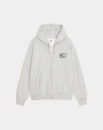 Stussy Nike Hoodie Ash Heather