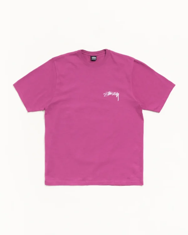 Stussy Pink Tee Front