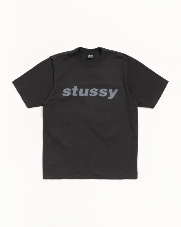 Stussy Shark Tee Black Front