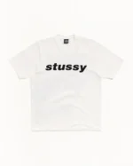 Stussy Shark Tee White Front