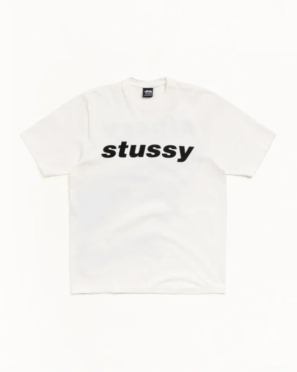 Stussy Shark Tee White Front