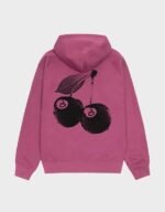 Stussy Strawberry Hoodie Purple