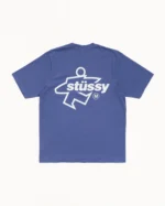 Stussy Surf Size Tee Blue