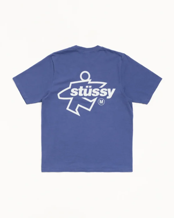 Stussy Surf Size Tee Blue