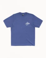 Stussy Surf Size Tee Blue Front