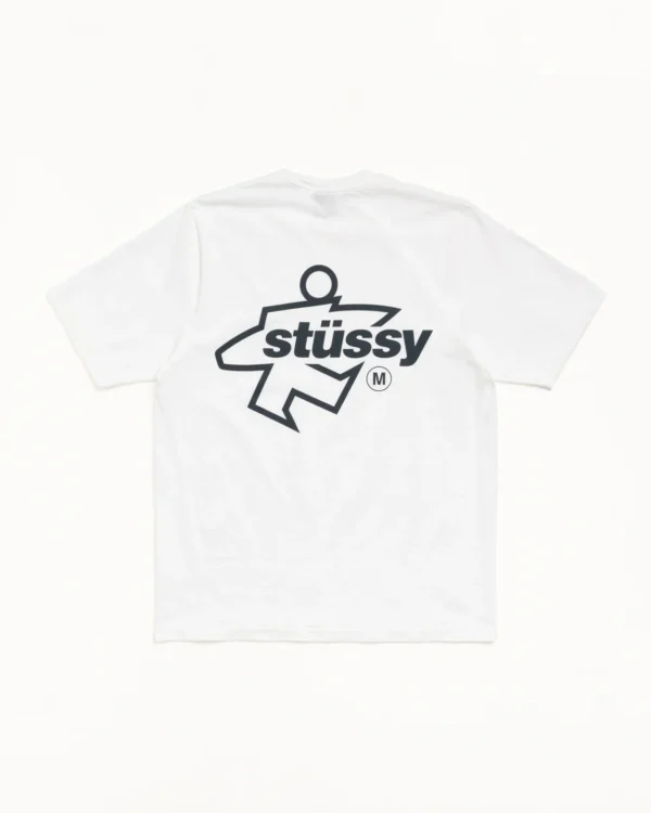 Stussy Surf Size Tee White
