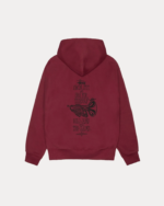 Stussy Swim Out Zip Hoodie Maroon