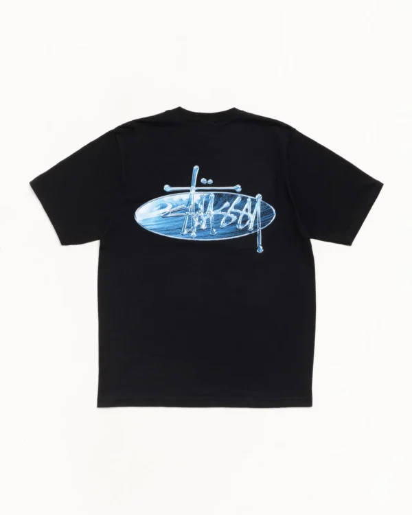 Stussy Wave Oval Tee Back