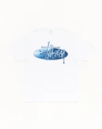 Stussy Wave Oval Tee White Back