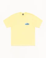 Stussy Wave Oval Tee Yellow
