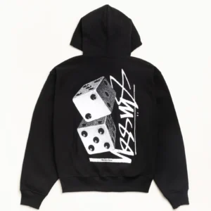 Tall Dice Stussy Zip Up Hoodie