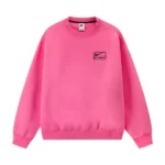Womens Stussy Pink Crew